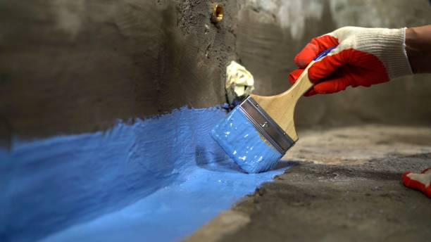Commercial Emergency Waterproofing project at a Jones, MI business property by SJ Waterproofing Pros